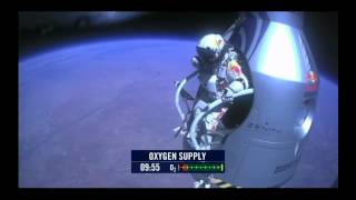 Red Bull Felix Baumgartner Jump [upl. by Drauode70]