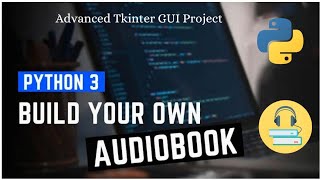 PDF audiobook reader GUI project in python and Tkinter  text2speech  pyttsx3  pymupdf  pyGuru [upl. by Kain403]