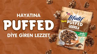 Hayatına Puffed Diye Giren Lezzet  Eti Lifalif Puffed Granola [upl. by Ulah]