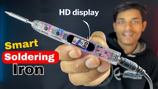 इस Smart Soldering Iron के अन्दर HD Display हैं 🤩 SI012 Pro Max Soldering Iron Kit Unboxing [upl. by Duer]