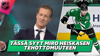 Tässä syyt Miro Heiskasen tehottomuuteen [upl. by Thorpe]