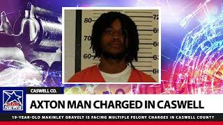 AXTON MAN CHARGED IN CASWELL COUNTY [upl. by Clower897]