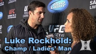 UFCs Luke Rockhold Says quotI Think Vitor Is The Next Best Thing To Anderson Silvaquot [upl. by Schick290]