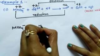 Trick for Balancing Redox Reactions in Acidic Medium [upl. by Aramen57]