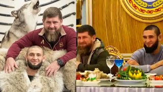 Khamzat chimaev had a blast with Chechenya warlord Ramzan kadyrov after his win at ufc273 [upl. by Tedmund]