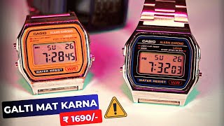 Watch Before Buying Casio A158W  Casio A158 vs Casio 168 [upl. by Atirehc185]