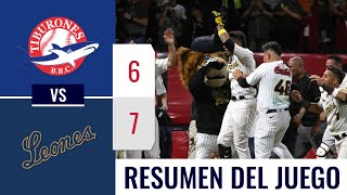 Resumen Tiburones vs Leones 31ene  Gran Final – Juego 6 [upl. by Bedelia]