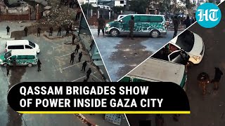 Qassam Brigades Video Shows Dozens Of Fighters In Gaza War Memorial amp Support For Resistance [upl. by Beaulieu314]