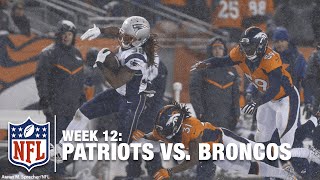 Tom Brady throws TD 420 to Brandon Bolden for a 63Yard TD  Patriots vs Broncos  NFL [upl. by Hedwiga]