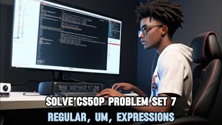 SOLVE REGULAR UM EXPRESSIONS CS50 PYTHON PROGRAMMING 2024 [upl. by Menon249]