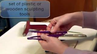 Introduction to Basic Sculpting Tools for Polymer Clay Beginners Series [upl. by Treva]