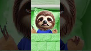 HOOMAN WAKE UP—YOURE IN A MAGGOT PARTY 😬 SLOTH REACTS funnyanimals sloth prank [upl. by Giselbert]