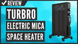 TURBRO Arcade HR1500 Electric Mica Space Heater 1500W Review [upl. by Nohtanhoj550]