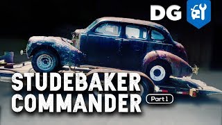 What To Do With A 39 Studebaker Commander Part 1 [upl. by Adnyleb]