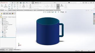 SolidWorks Swept BossBase  SolidWorks Revolved BossBase  SolidWorks Tutorials for Beginners [upl. by Larimor]