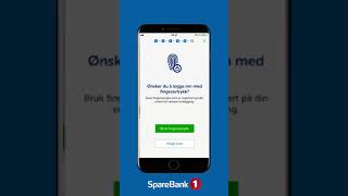 SpareBank 1 SMN  Logg inn med fingeravtrykket [upl. by Ardnuek]