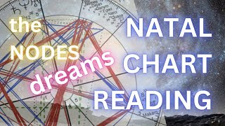 Natal Chart Reading  The Nodes and Dreams [upl. by Tearle]