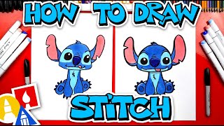 How To Draw Stitch From Lilo And Stitch [upl. by Lucas]