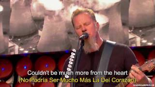 Metallica  Nothing Else Matters Live HD Subtitulado [upl. by Mettah]