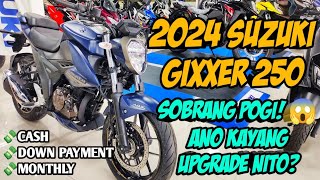 Subrang Angas ng Bagong Suzuki Gixxer 250 2024 Ano Kaya Mga Bagong Upgrade Nito Langga Gail Review [upl. by Aeneg]