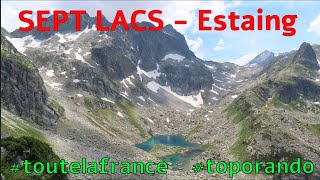 2346 m 7 lacs depuis Estaing Prat Liantran Houns Noir amp Blanc Langle hautespyrenees [upl. by Armallas]