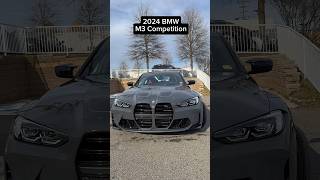 2024 BMW M3 COMPETITION IN DRAVIT GREY bmw shorts [upl. by Fitton]