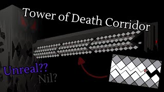 Tower of Death Corridor ToDC UNNERFED VERSION WORST UNREAL  NIL IN ALL JTOH [upl. by Philander]