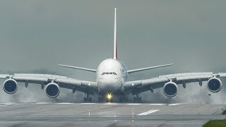 SMOOTHEST AIRBUS A380 LANDING ever No smoke  Best A380 Landing I have ever seen 4K [upl. by Narej824]