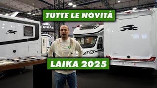 ECCO TUTTE LE NOVITÀ DI LAIKA AL SALONE DEL CAMPER DI PARMA 2024 [upl. by Birdie]