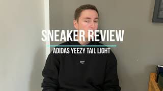 Sneaker Review Adidas Yeezy Boost 350 V2 Tail Light [upl. by Rednas]