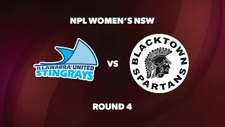 NPL Womens NSW Round 4 Illawarra Stingrays v Blacktown Spartans FC [upl. by Iphigeniah]