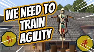 We need to train agility  OSRS song [upl. by Enerehs]