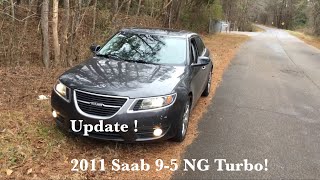 ￼ Update 2011 Saab 95 NG POV test drive walk around 0 to 60 [upl. by Eerej]