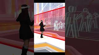 Lone Digger  Caravan Palace  OhShape  Mixed reality gameplay shorts [upl. by Rehtaef]