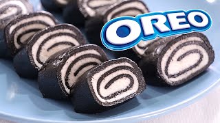 Sushi de Oreo 2 Ingredientes Fácil y Rápido [upl. by Noiztneb399]