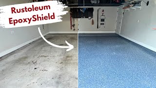 Garage Floor Epoxy Coat  Comprehensive StepByStep Guide  Builds by Maz [upl. by Noelopan822]