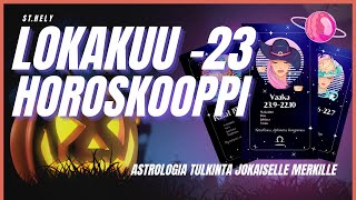 â­Lokakuun 2023 kuukausihoroskooppi jokaiselle merkilleâ­ [upl. by Gleda311]