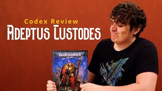 Adeptus Custodes  FULL Book Review  Warhammer 40k 10th Edition [upl. by Ahsaz]