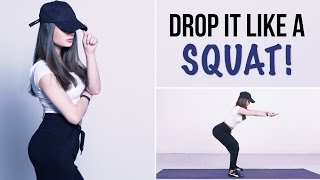 How To Do A Squat  Beginners Tutorial [upl. by Leanna]