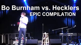 Bo Burnham vs Hecklers  EPIC COMPILATION [upl. by Aneroc]