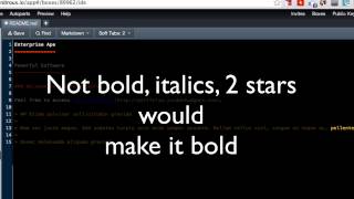 Markdown Syntax Tutorial [upl. by Albert50]