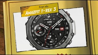 What to expect from the leaked Amazfit T Rex 3 [upl. by Demy]