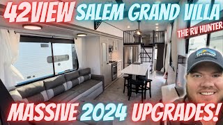 2024 Salem Grand Villa 42VIEW  MASSIVE UPGRADES for this 2024 RV [upl. by Mahmoud]