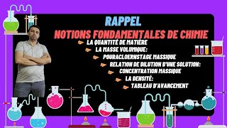 Rappels  grandeurs physiques en chimie [upl. by Barbur848]