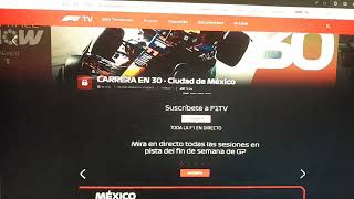 Sync f1 tv pro  telmex [upl. by Aurlie]