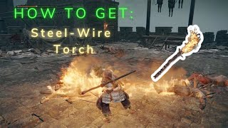 Where To Get Steel Wire Torch amp Firebreather Skill  Elden Ring How Tos [upl. by Erdnassac]