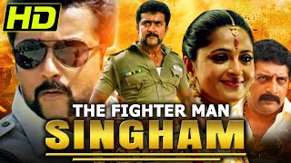 The Fighterman Singham Singam South Action Hindi Dubbed Movie Suriya Anushka Shetty Prakash Raj [upl. by Lennej]