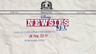 Prides Young Artists Newsies Jr Trailer [upl. by Vin]