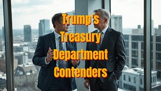 Trumps Treasury Department Contenders [upl. by Tillo]