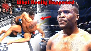 EVOLUTION What Really Happened Francis Ngannou vs Ciryl Gane [upl. by Euqinotna]